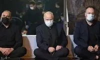 قالیباف در عزاداری شب هشتم محرم
