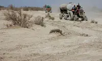 عکس: نمناک شدن لبان خشکیده هامون...