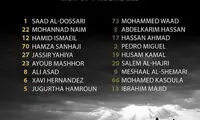 پورعلی گنجی از لیست 18 نفره السد خط خورد