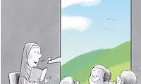 کاریکاتور: 2 هزار کودک در زندان های کشور!