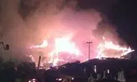 تصاویر انفجار شب گذشته در مکه