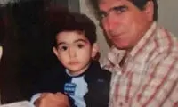 تصویری دیده نشده از محمدرضا شجریان و پسرش