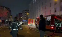 تصاویری از حمله هوایی به محدوده نجات‌الهی تهران