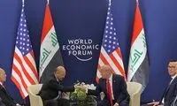 توافق ترامپ و صالح برای بقایِ آمریکا در عراق