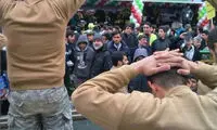 عکس: تفنگداران آمریکا در مراسم 22 بهمن
