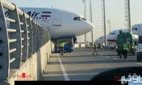 عکس: تصادف هواپیمای ماهان در استانبول