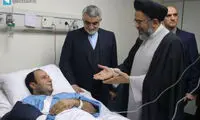 عیادت وزیر اطلاعات از مجروحان حادثه تروریستی