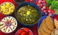 افطاری روز؛ اشکنه با شنبلیله