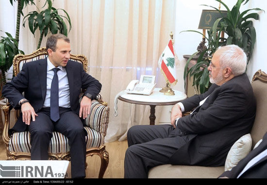 تصاویری از دیدار وزرای خارجه ایران و لبنان