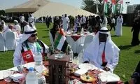 رقص عربی مارادونا در امارات! +عکس