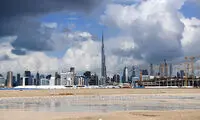 دبی برای مقابله با گرما باران مصنوعی ساخت
