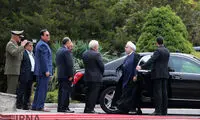 استقبال روحانی از رئیس جمهور فنلاند