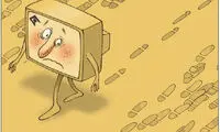 کاریکاتور: تلویزیون بیچاره!
