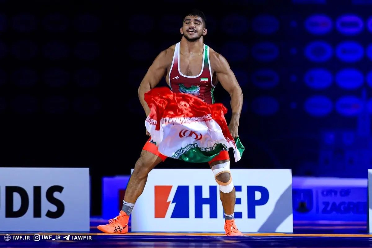 یک ایرانی پدیده سال کشتی فرنگی جهان شد