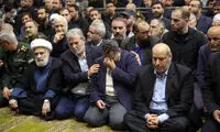 عکسی متفاوت از پسر اسماعیل هنیه در کنار قالیباف