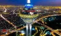نمایی از وضعیت وحشتناک هوای آلوده تهران 