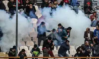 عکس: انفجار نارنجک در ورزشگاه آزادی