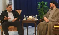 دیدار حناچی با سید عمار حکیم در عراق