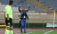 حرص و جوش منصوریان در کنار خط