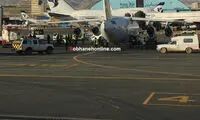 تصادف هواپیما با تانکر بنزین در مهرآباد +عکس