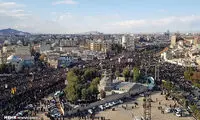 قمی‌ها در انتظار تشییع پیکر سردار شهید سلیمانی