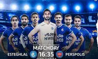 پوستر باشگاه استقلال برای دیدار امروز