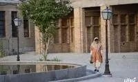 عکس: کبوتری ناگهان در عمارت مسعودیه