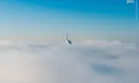 عکس: دُبی در مِه غرق شد!