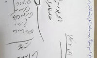 آخرین دست‌نوشته سردار سلیمانی قبل از پرواز