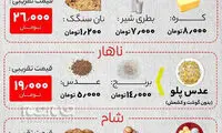 حداقل هزینه سفره خانوار ماهیانه چند؟
