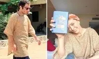 ماجرا‌ی دنباله‌دار لباس نوید محمدزاده و همسرش
