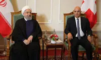مذاکرات خصوصی روسای جمهوری ایران و سوئیس