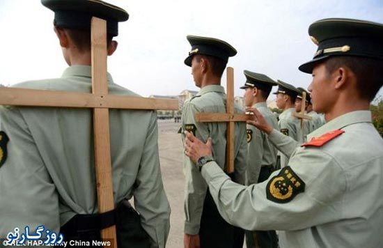 خدمت سربازی در چین، بدون شرح! +عکس