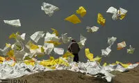 عکس: شست و شوی گونی آرد با فاضلاب!