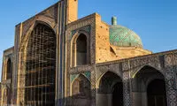 معماری زیبای مسجد جامع قزوین