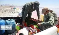 نجات فلامینگو‌های گرفتار در دریاچه ارومیه