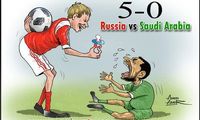 تمسخر عربستان پس از شکست سنگین