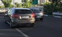 نخستین بنز W176 پلاک ملی +عکس