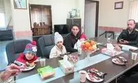 پدری که با ۴ فرزند به سربازی رفت 