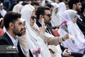 مراسم ازدواج دانشجویی ۲۵۰ زوج در دانشگاه تهران