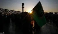 پیاده‌روی جاماندگانِ اربعین در تهران