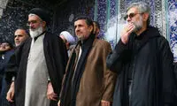 احمدی‌ نژاد در روز عاشورا کجا بود؟ +عکس