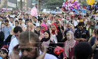 نماز مختلط مصری‌ها به مناسبت عید قربان