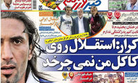 عناوین روزنامه های ورزشی 93/11/23