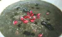 طرز تهیه آش انار با سبزیجات معطر