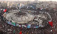 راهپیمایی 9 دی 1388 در تهران +عکس