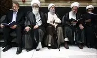 سیاستمداران در ترحیم پدر حسن روحانی