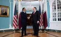 دیدار وزیر خارجه قطر با پمپئو در واشنگتن