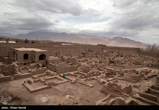 عکس: «ارگ راین» دومین بنای خشتی جهان