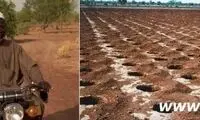 مردی که صحراها را از بین برده است +عکس
